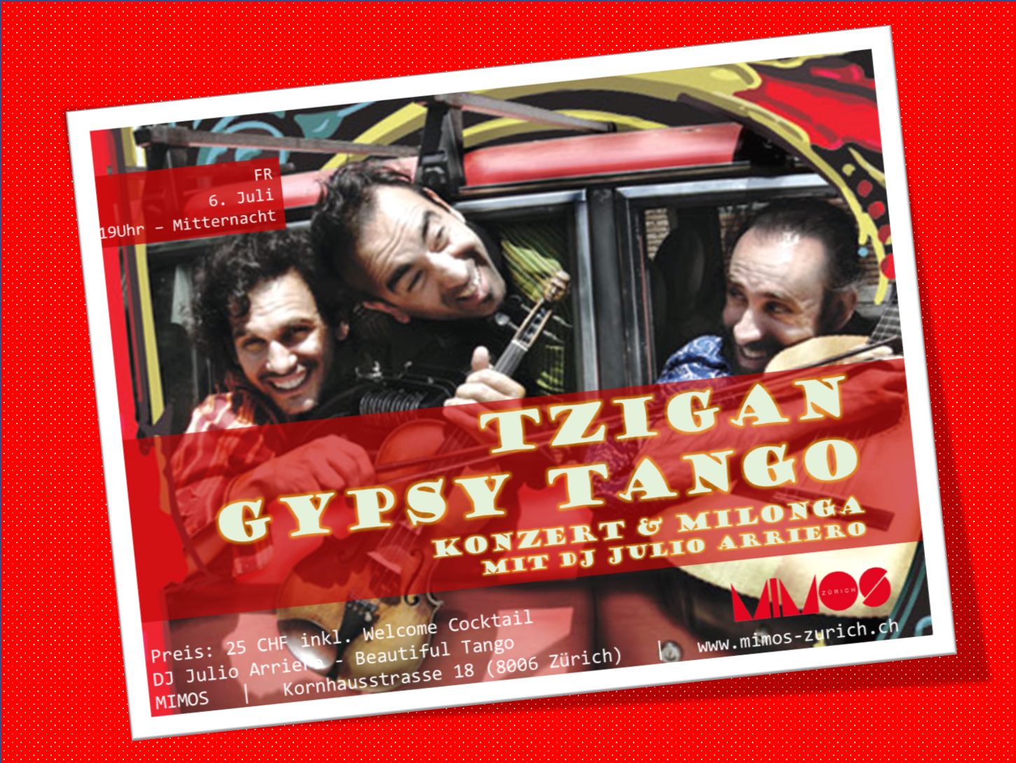 TZigan Gypsy-Tango aus Argentinien 