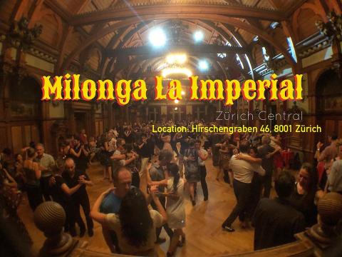 Milonga Imperial in Zurich Central DJ Sasha!