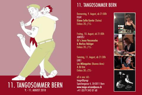 Berner Tangosommer Flyer 2018