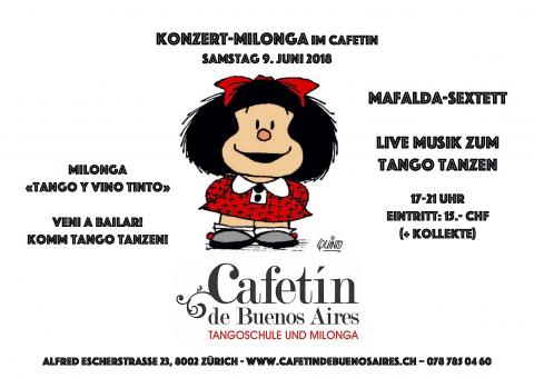 Mafalda Sextett im Cafetin