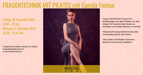 Frauentechnik mit Pilates mit Camila Fontan