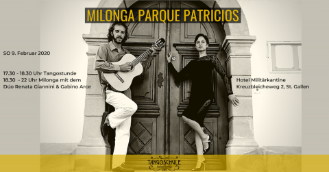 Milonga Parque Patricios mit Duo Renata Giannini & Gabino Arce