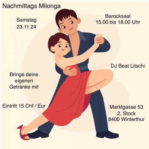 Nachmittags Milionga im Barocksaal