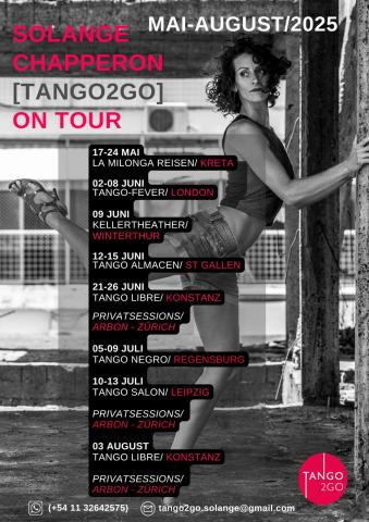 Tango und Gyrokinesis mit Solange Chapperon im Almacén St. Gallen