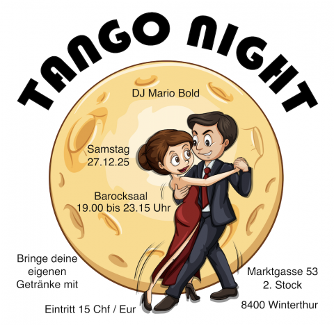Milonga zum Jahresausklang im Barocksaal